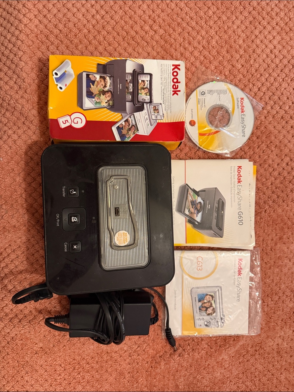 VNTG Kodak EasyShare G610 with Manuals and Software
